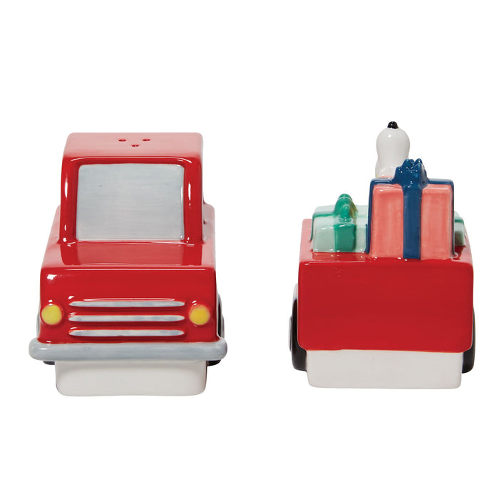 Snoopy Red Truck