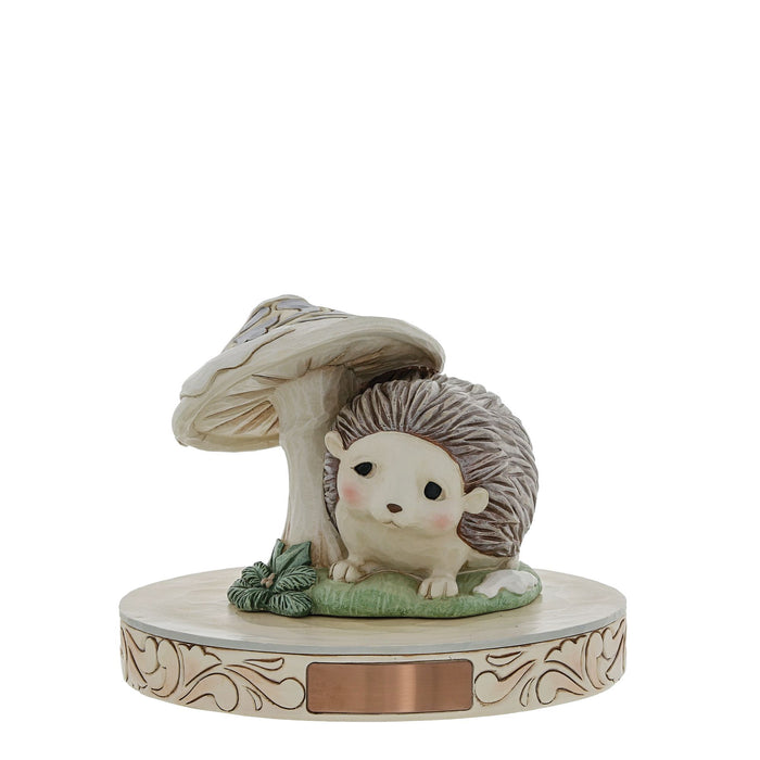 Woodland Hedgehog by Mushroom