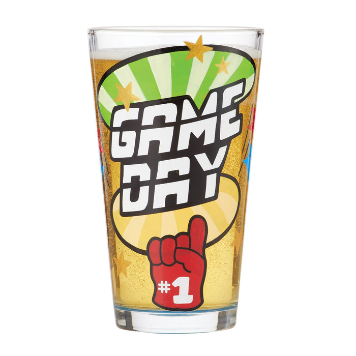 Game Day Pint Glass