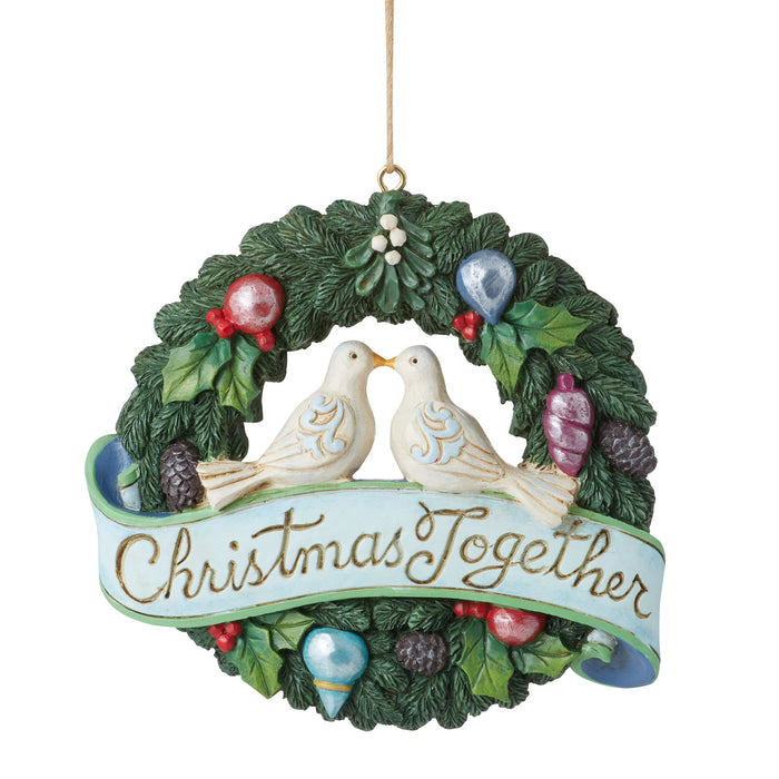 Christmas Together Wreath Orn