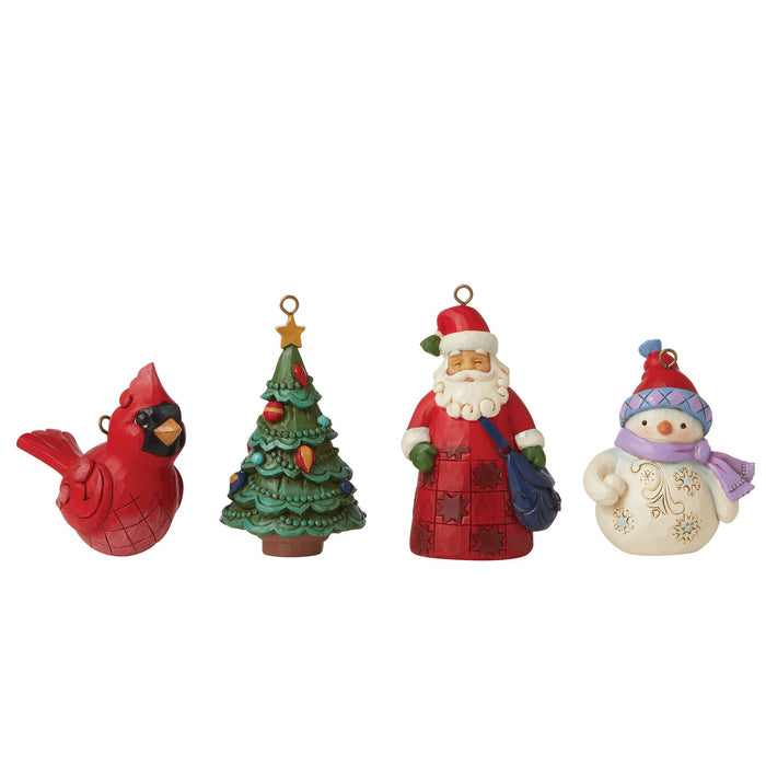 Set of 4 Mini Ornaments