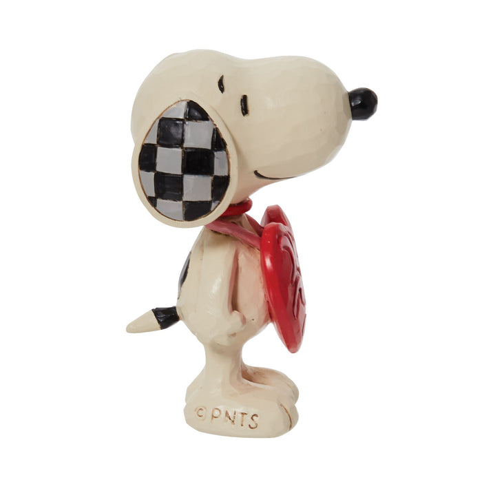 Snoopy wearing Heart Sign
