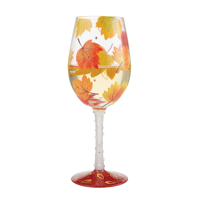 Autumn Bliss Wine Glass
