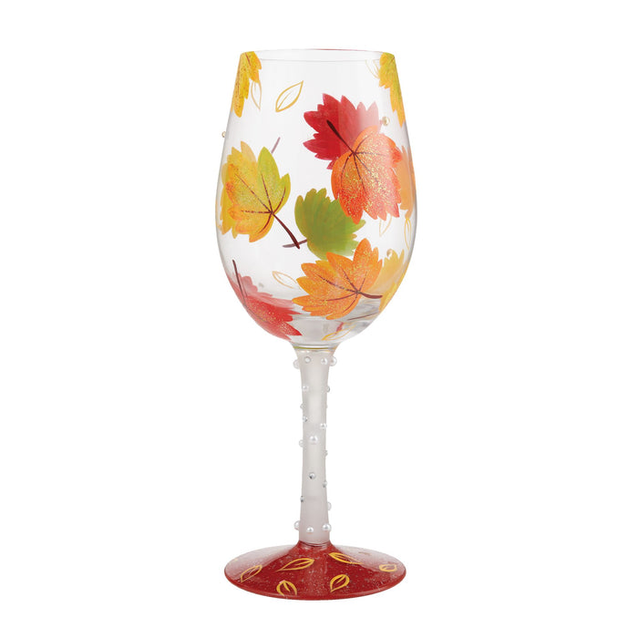 Autumn Bliss Wine Glass