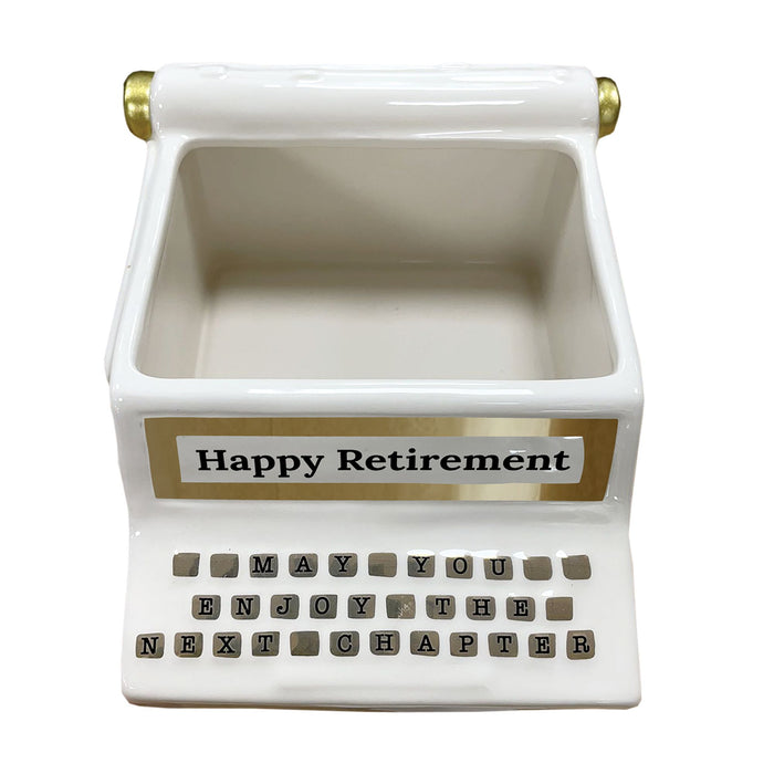 Retirement Typewriter Containe