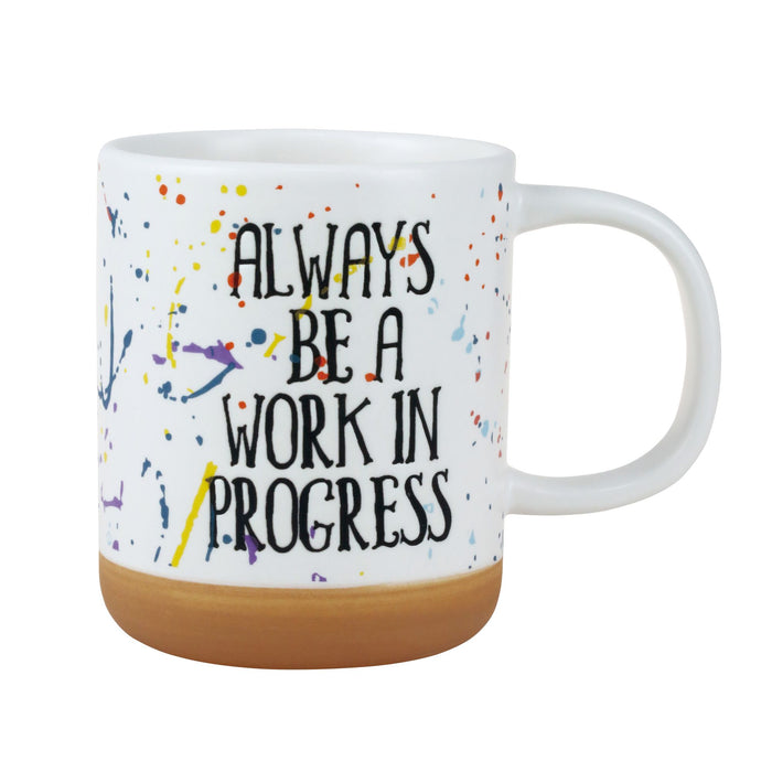 Work In Progress Splatter Mug