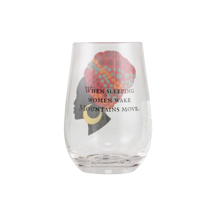 Move Mountains Stemless Glass