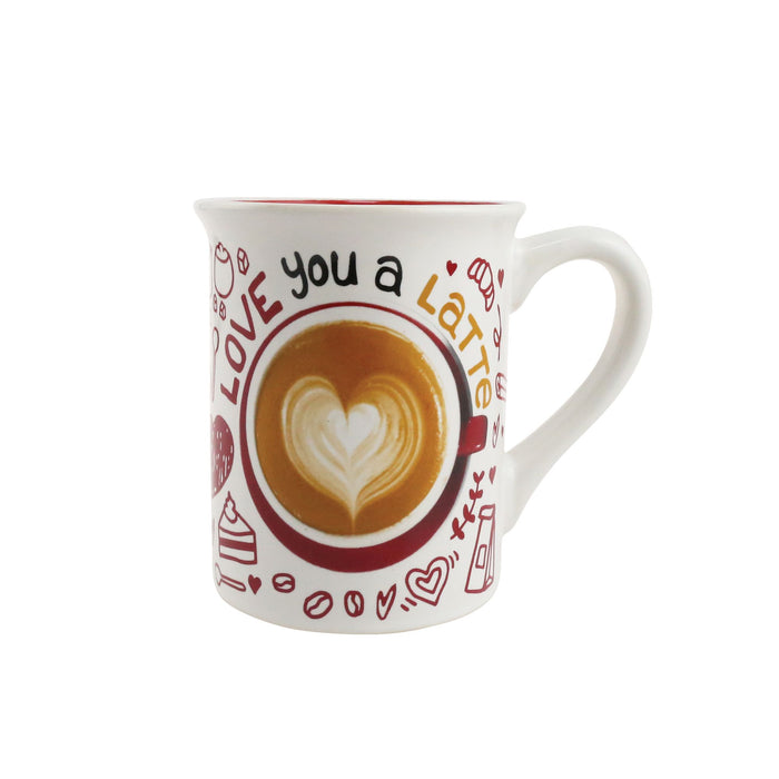 Love You Latte Mug 16 oz — Enesco Gift Shop