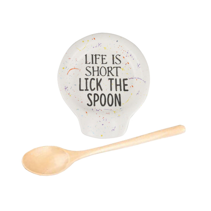 Life is Short Spoonrest Set