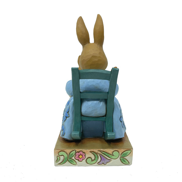 Mrs. Rabbit in Rocking Chair — Enesco Gift Shop