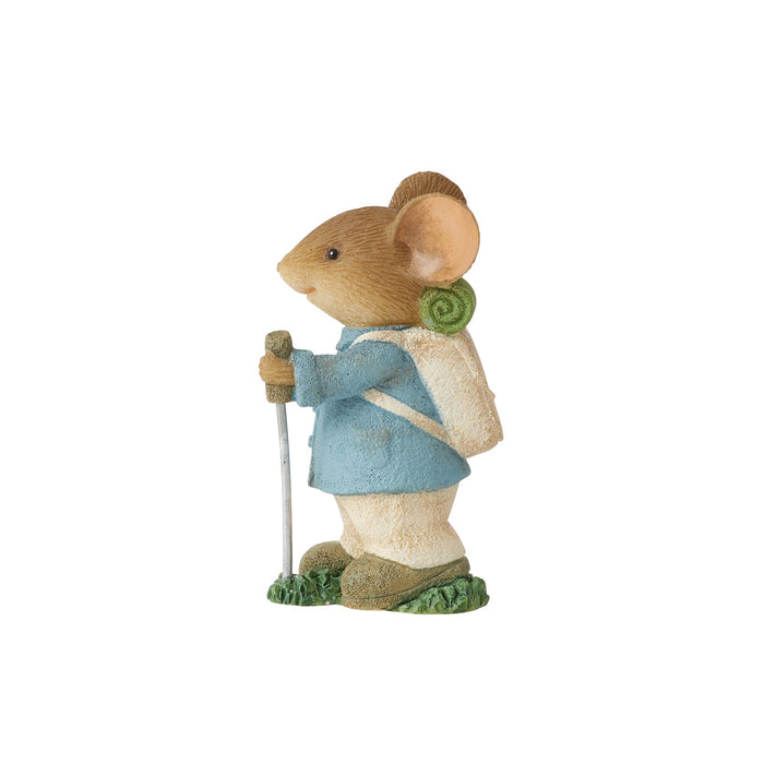 Backpacker Mouse figurine