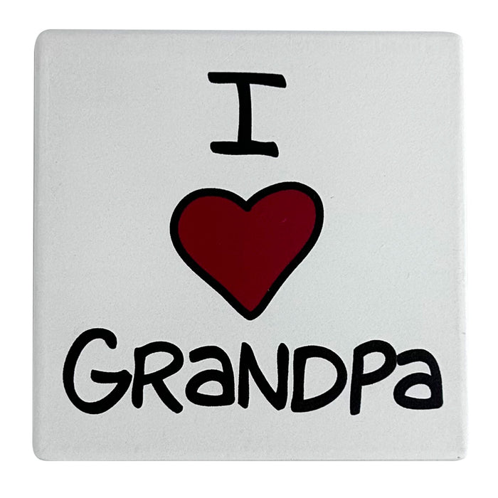 I Heart Grandpa Coaster