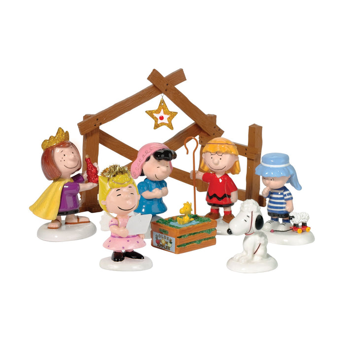 Peanuts Pageant, Set Of 8