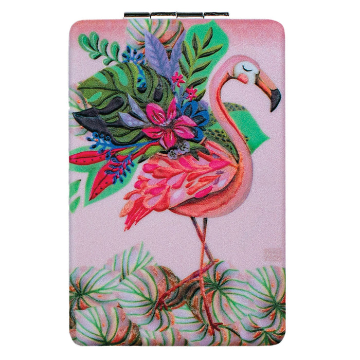 Flamingo Compact Mirror