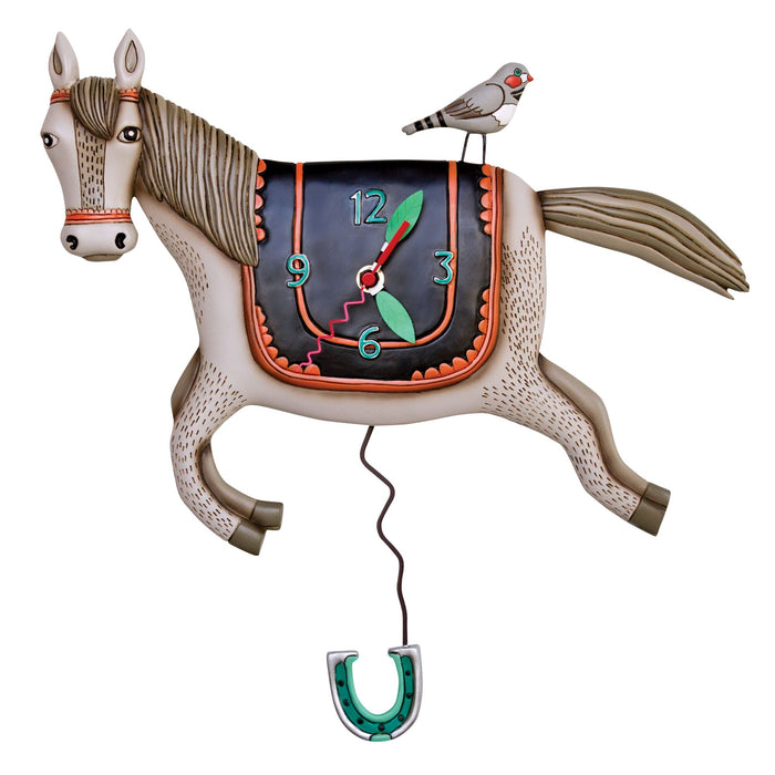 Woah Horsey Clock